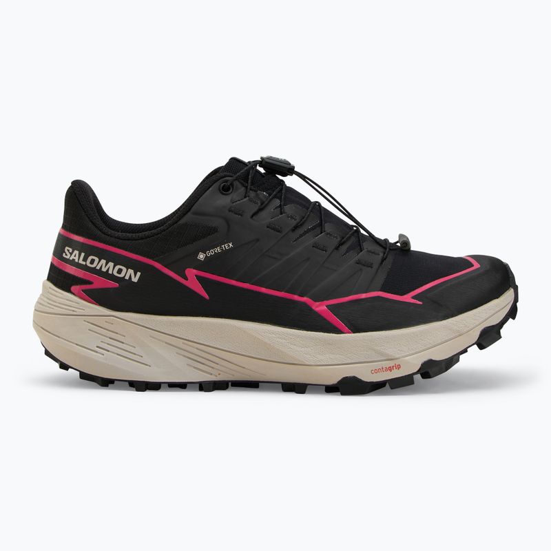 Salomon Thundercoss GTX scarpe da corsa da donna nero/nero/rosa 2