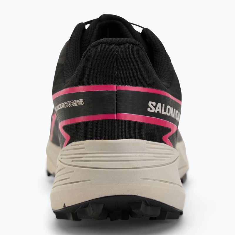 Salomon Thundercoss GTX scarpe da corsa da donna nero/nero/rosa 6