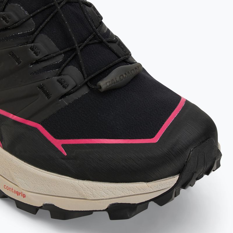 Salomon Thundercoss GTX scarpe da corsa da donna nero/nero/rosa 7