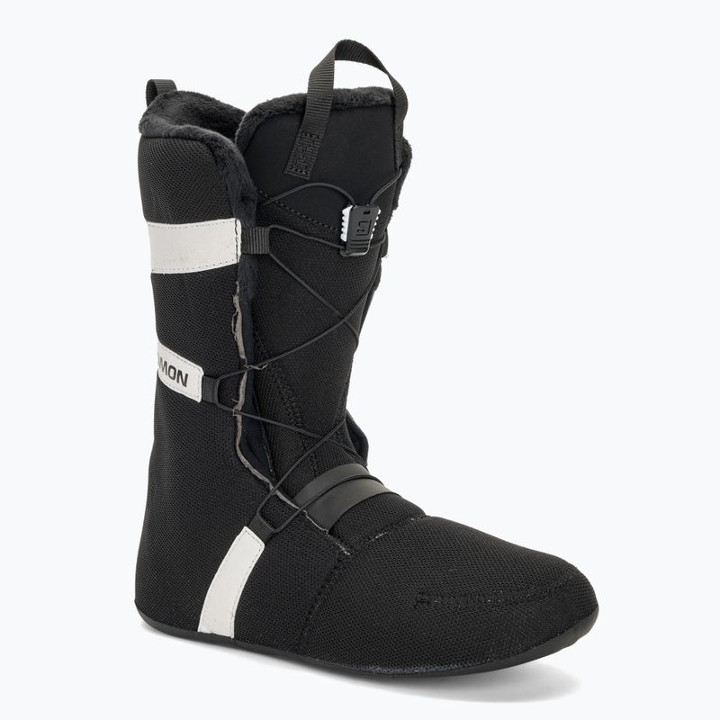 Scarponi da snowboard Salomon Launch Boa SJ Boa nero/bianco da uomo 5