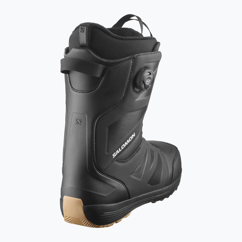 Scarponi da snowboard Salomon Launch Boa SJ Boa nero/bianco da uomo 7