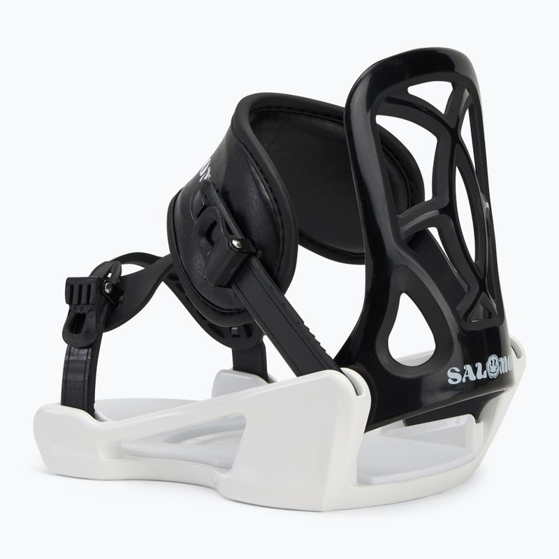 Attacchi da snowboard per bambini Salomon Goodtime XS nero/bianco 4