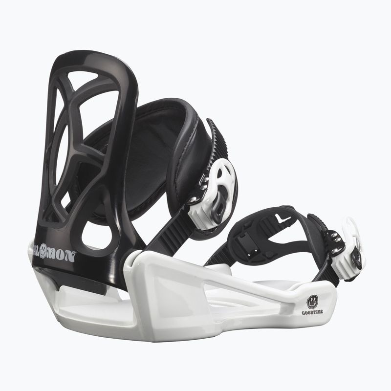 Attacchi da snowboard per bambini Salomon Goodtime XS nero/bianco 2