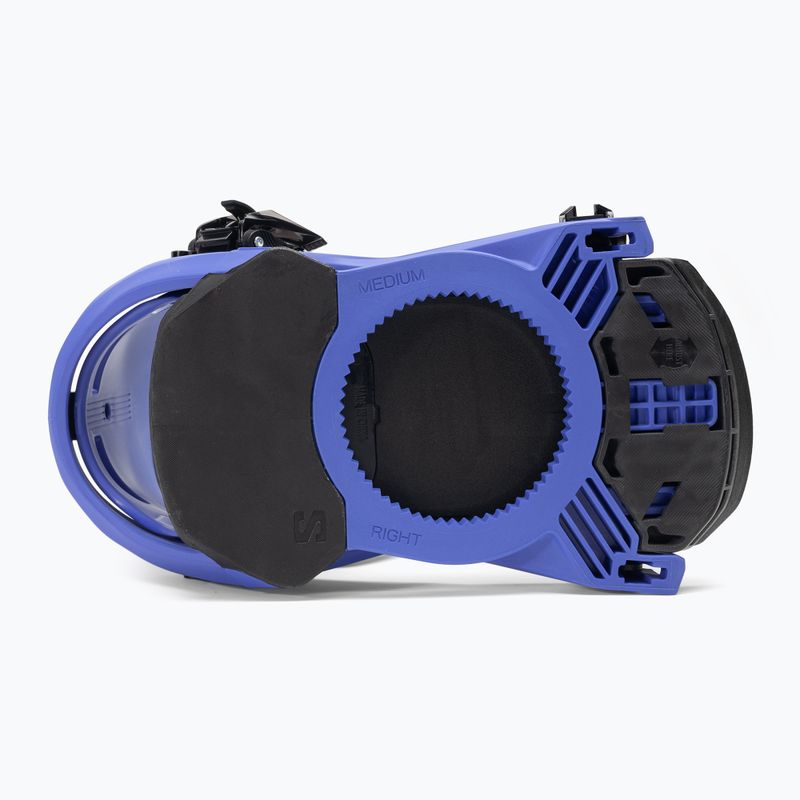 Attacchi da snowboard Salomon Rhythm race blu 3