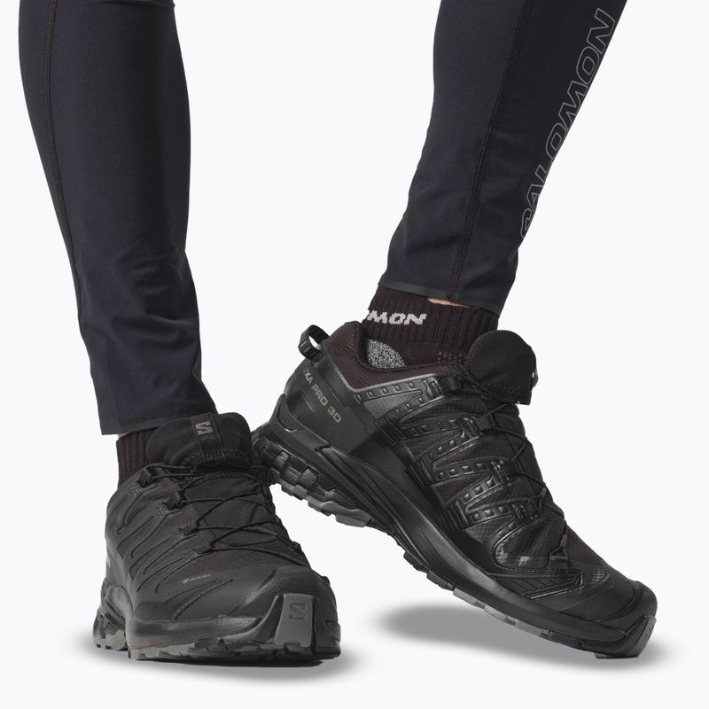 Scarpe da corsa da uomo Salomon XA Pro 3D V9 nero/fantasma/pewter 13