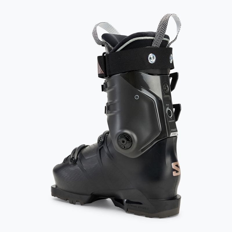 Scarponi da sci da donna Salomon S/Pro Supra Boa 95 W GW nero/beluga/oro rosa metallizzato 2