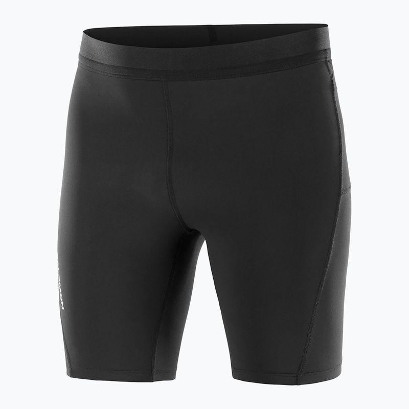 Pantaloncini da corsa Salomon Sense Aero Tights nero profondo da uomo 6