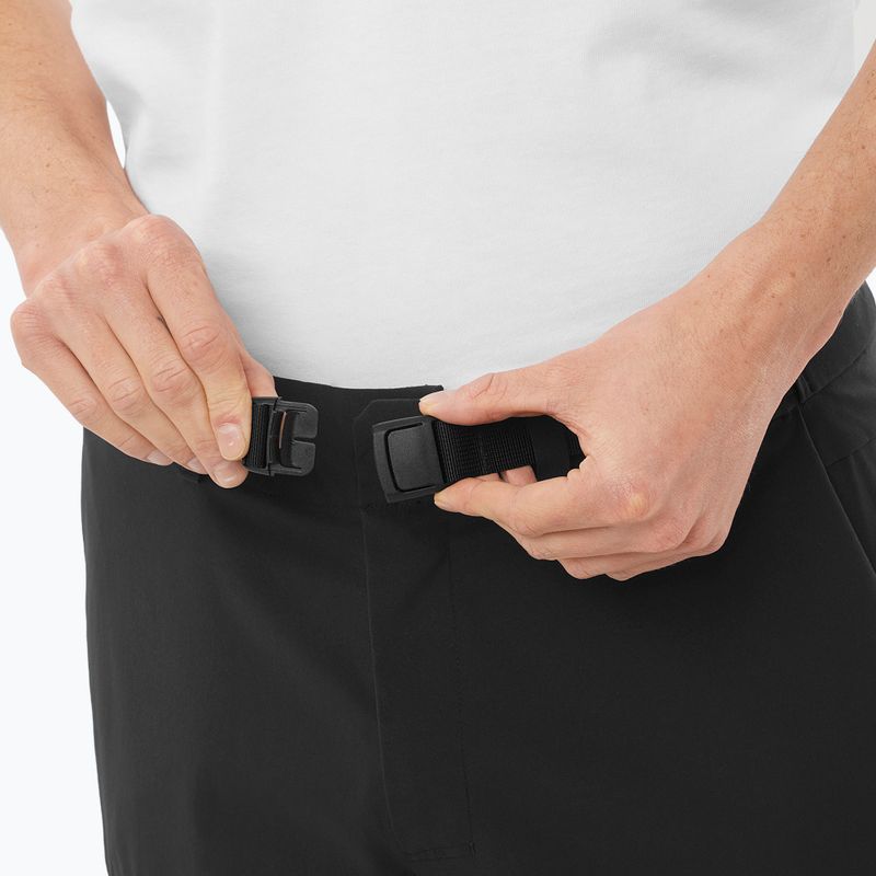 Pantaloncini da trekking da uomo Salomon Outerpath Utility deep black 3