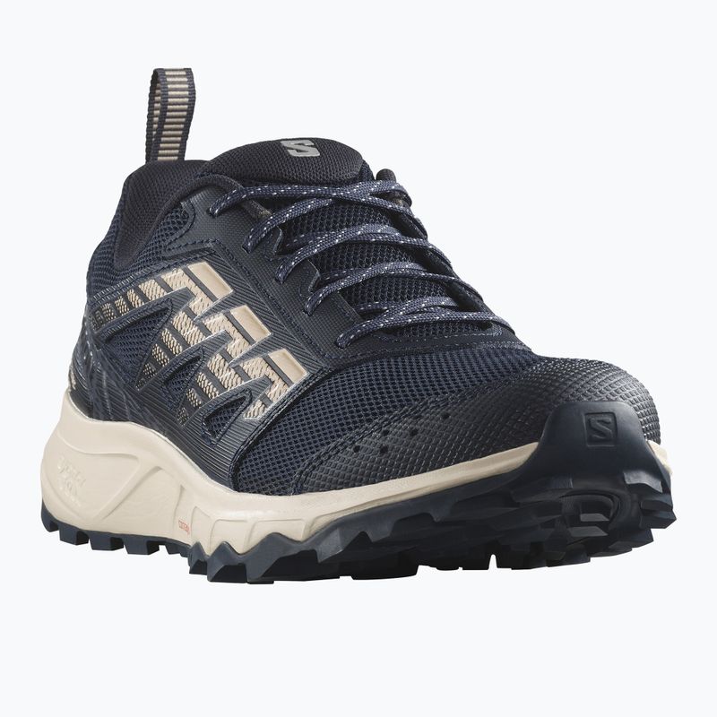 Scarpe da corsa Salomon Wander uomo carbonio/india ink/almond buff 8