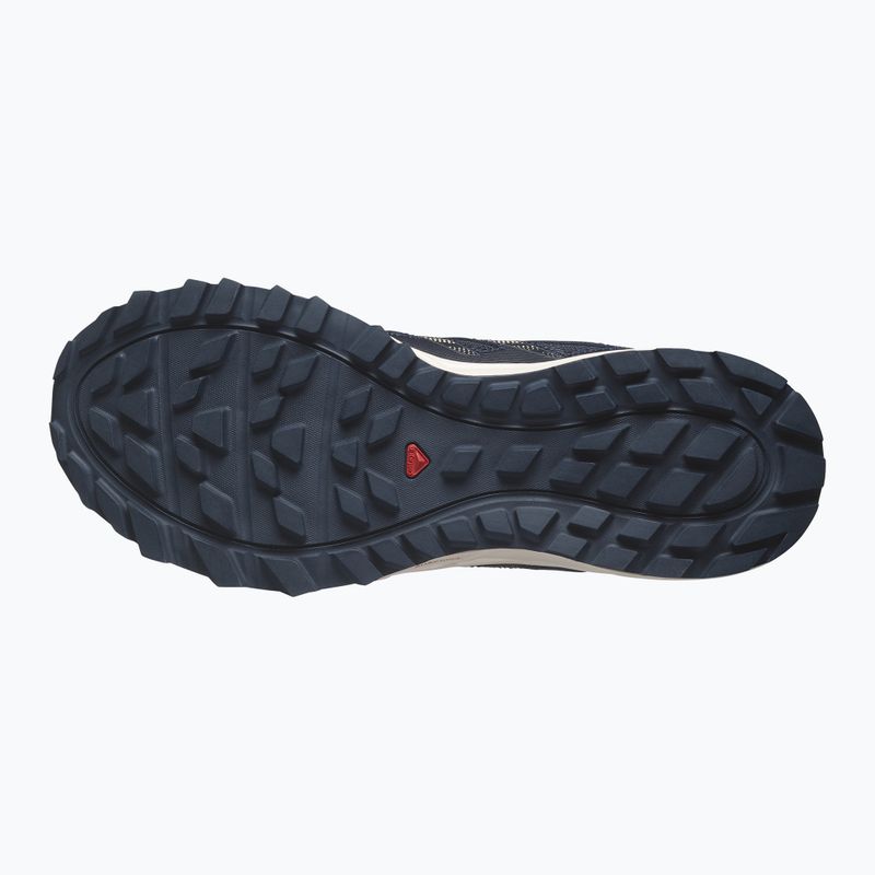 Scarpe da corsa Salomon Wander uomo carbonio/india ink/almond buff 10