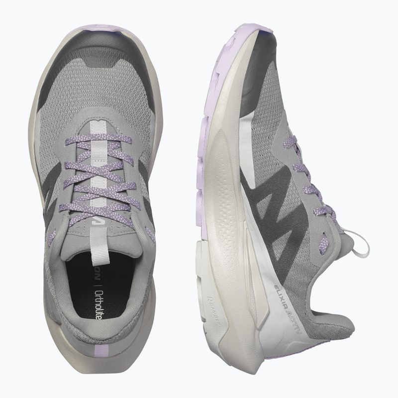 Scarpe da trekking da donna Salomon Elixir Activ GTX shskin/glacier gray/opetal 12