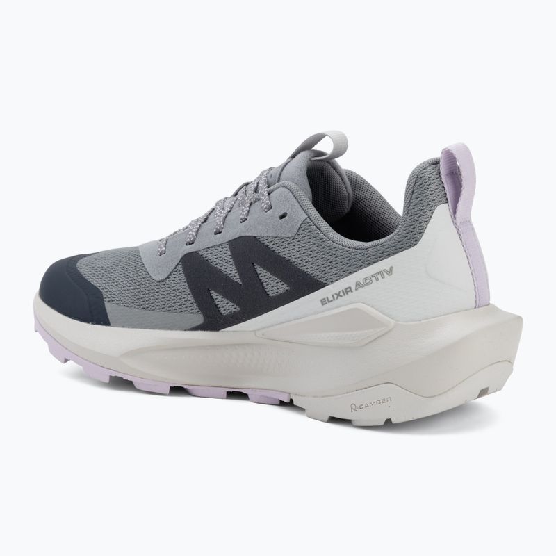 Scarpe da trekking da donna Salomon Elixir Activ GTX shskin/glacier gray/opetal 3