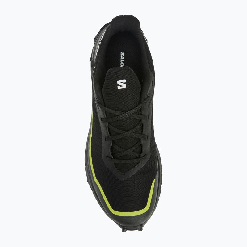 Scarpe da corsa da uomo Salomon Alphacross 5 GTX nero/torba/zolfo primavera 5