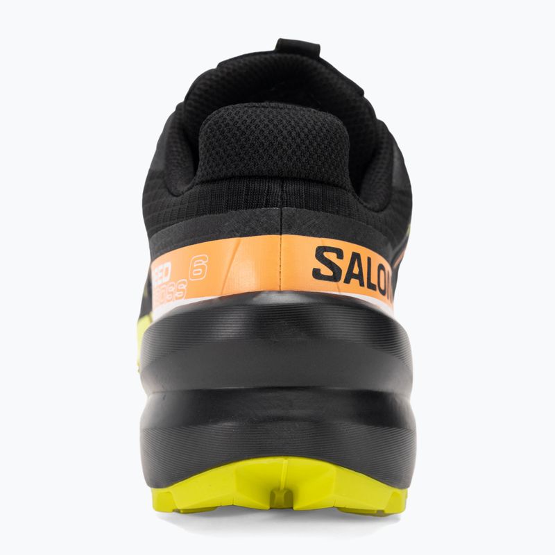 Scarpe da corsa da uomo Salomon Speedcross 6 GTX nero/zolfo primavera/uccello del paradiso 6
