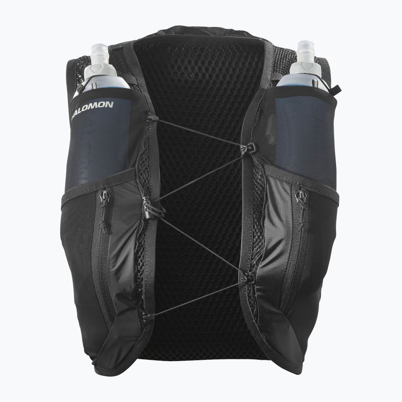 Gilet da corsa da donna Salomon Active Skin 12 Set nero/metallo