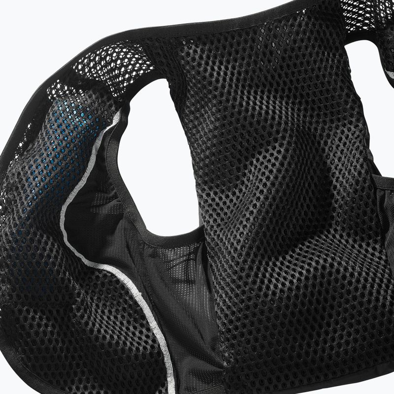 Gilet da corsa da donna Salomon Active Skin 12 Set nero/metallo 3