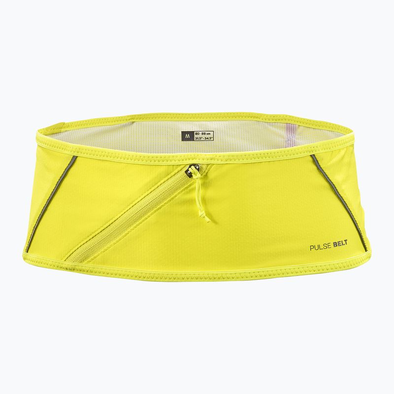 Cintura da corsa Salomon Pulse sulphur spring/glacier gray 2