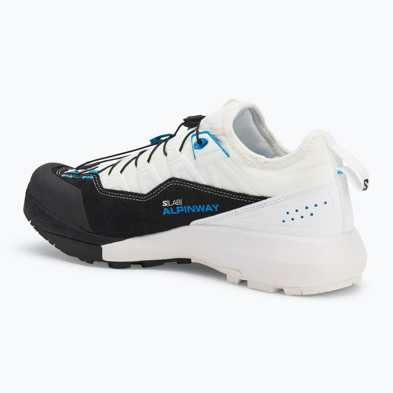 Scarpe da trekking Salomon S/LAB Alpinway bianco/nero/blu scuro 3