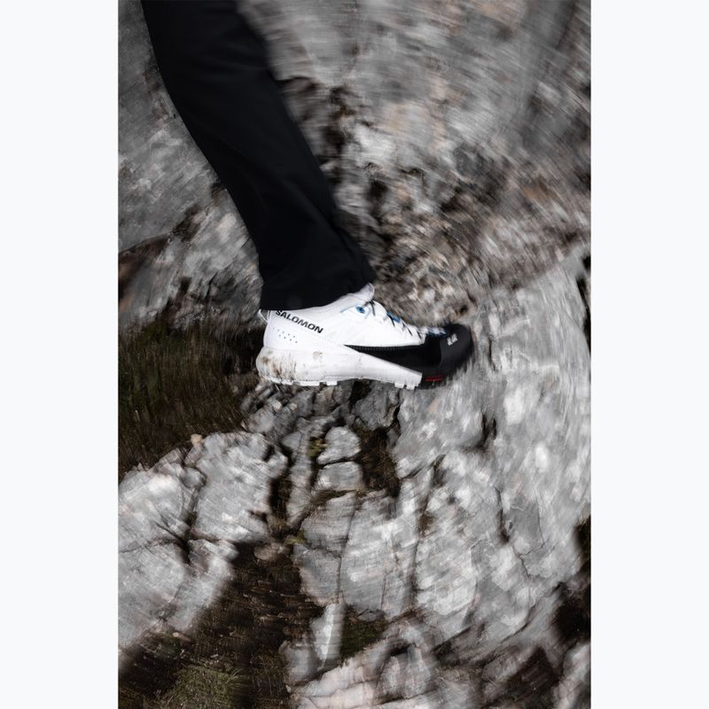 Scarpe da trekking Salomon S/LAB Alpinway bianco/nero/blu scuro 14