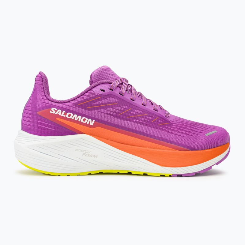 Scarpe da corsa da donna Salomon Aero Blaze 2 iris orchid/dragon fire/sulphur spring 2