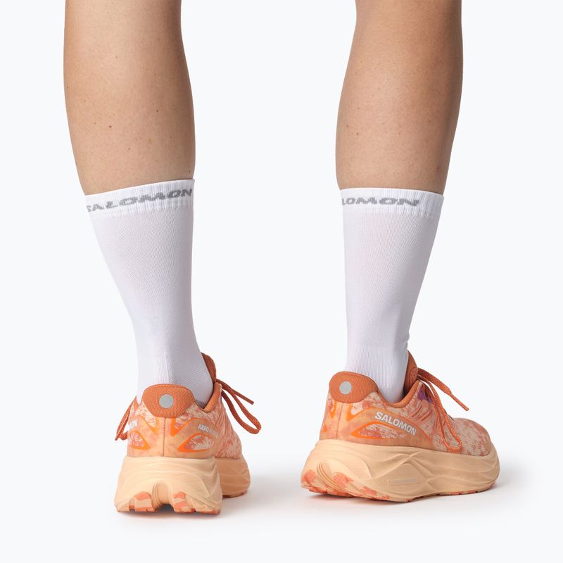 Salomon Aero Glide 2 scarpe da corsa da donna spice route/peach quartz/fresh salmon 15
