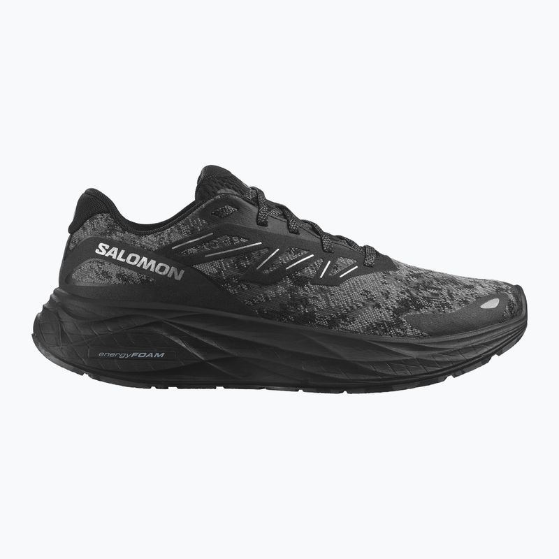 Scarpe da corsa da uomo Salomon Aero Glide 2 nero/fantasma/grigio notte 9