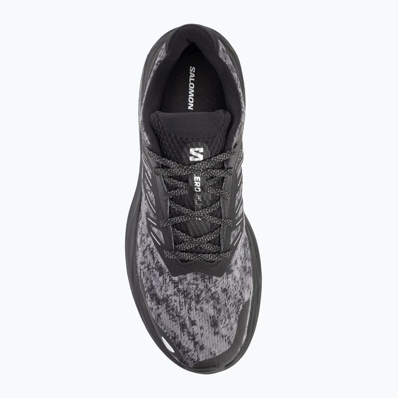 Scarpe da corsa da uomo Salomon Aero Glide 2 nero/fantasma/grigio notte 5