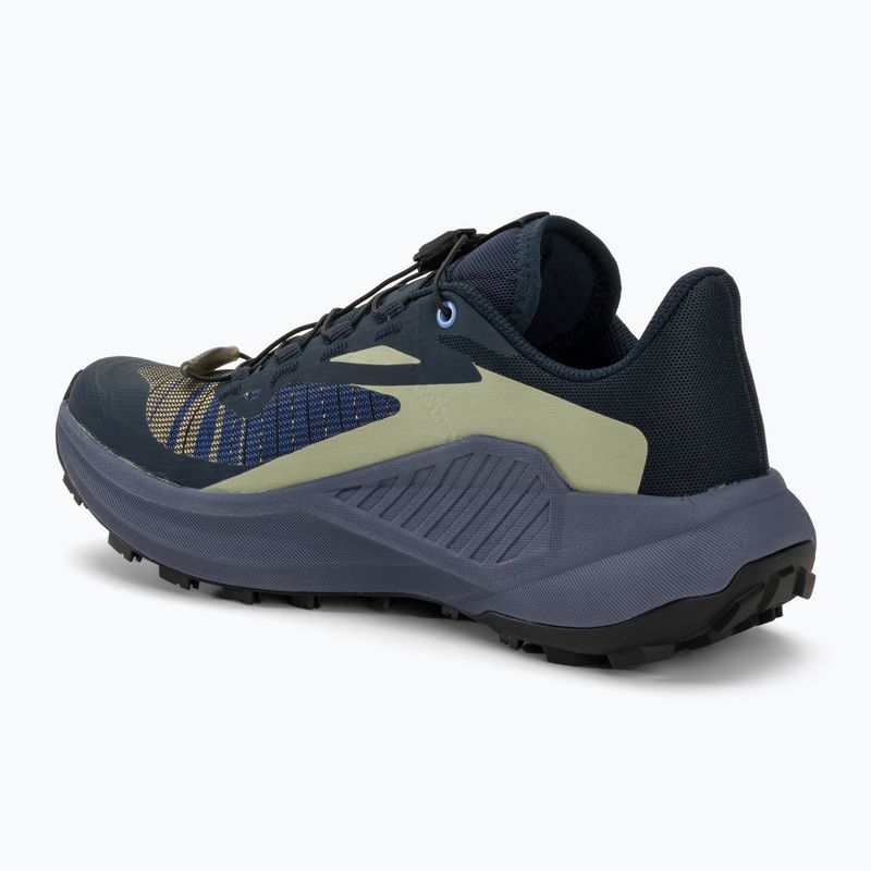 Salomon Genesis scarpe da corsa donna carbonio/grisalle/aloe wash 3