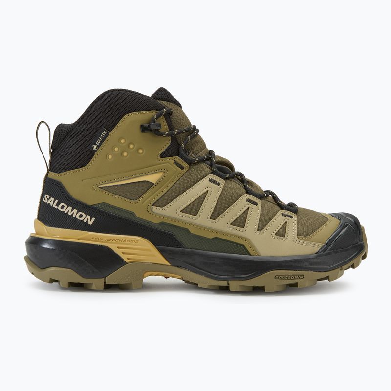 Scarponi da trekking da uomo Salomon X Ultra 360 MID GTX olive night/slate green/southern moss 2