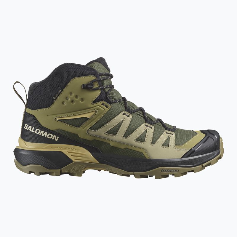 Scarponi da trekking da uomo Salomon X Ultra 360 MID GTX olive night/slate green/southern moss 9