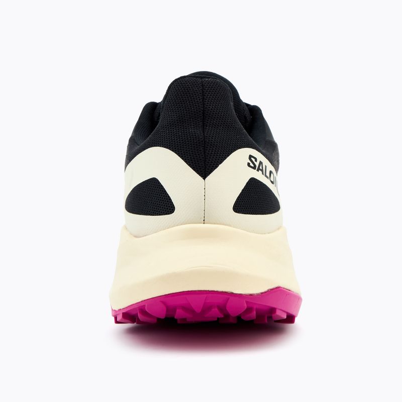 Scarpe da corsa Salomon Ultra Flow donna nero/giallo trasparente/viola rosa 6