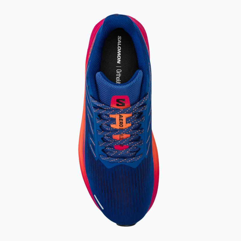 Scarpa da corsa Salomon Aero Blaze 2 dragon fire/vivacious/surf the web per uomo 7