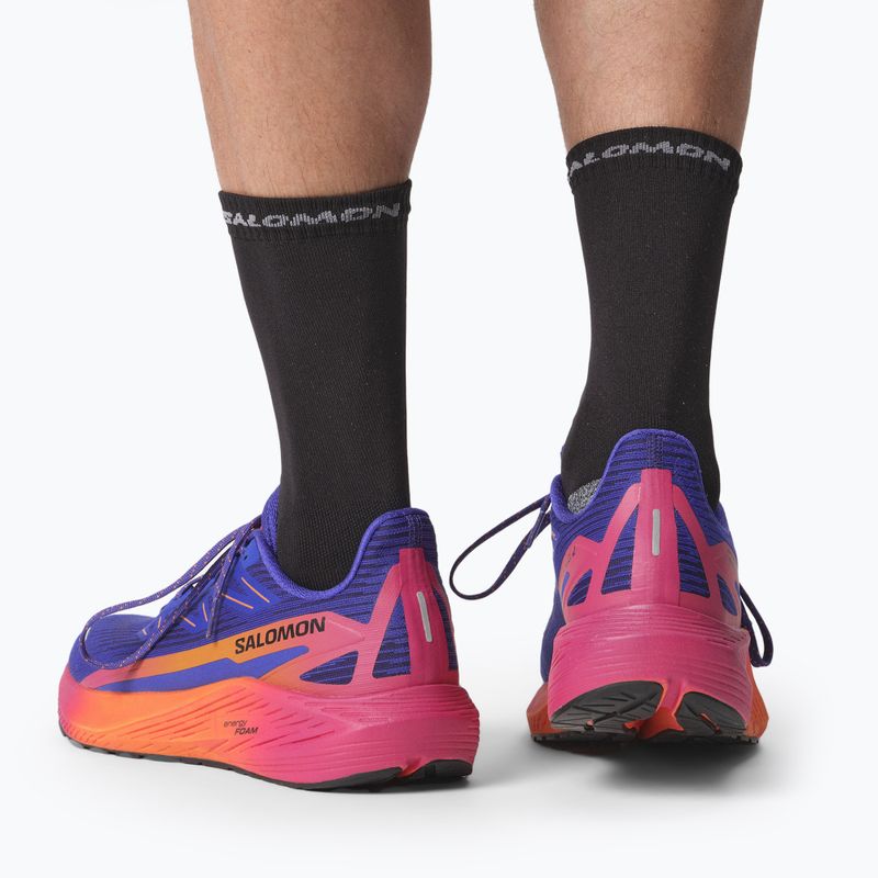 Scarpa da corsa Salomon Aero Blaze 2 dragon fire/vivacious/surf the web per uomo 5