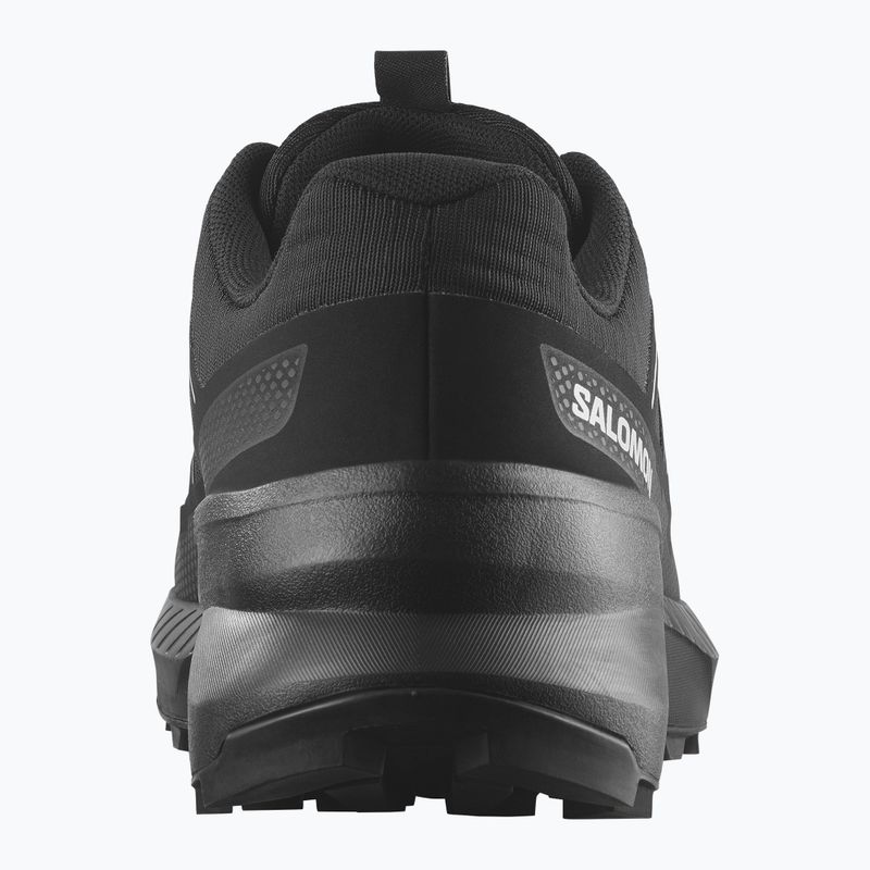 Scarpe da corsa da uomo Salomon Speedcross Peak nero/nero/grigio ghiacciaio 4