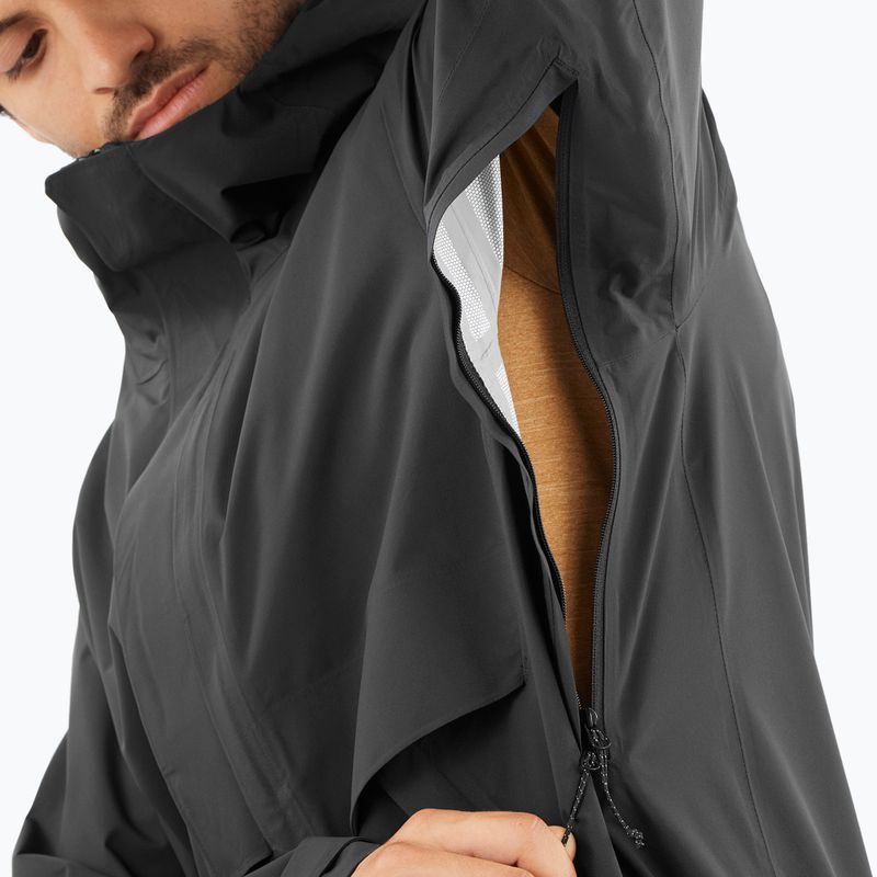 Giacca antipioggia da uomo Salomon Outerpath Pro 2.5 l deep black 6