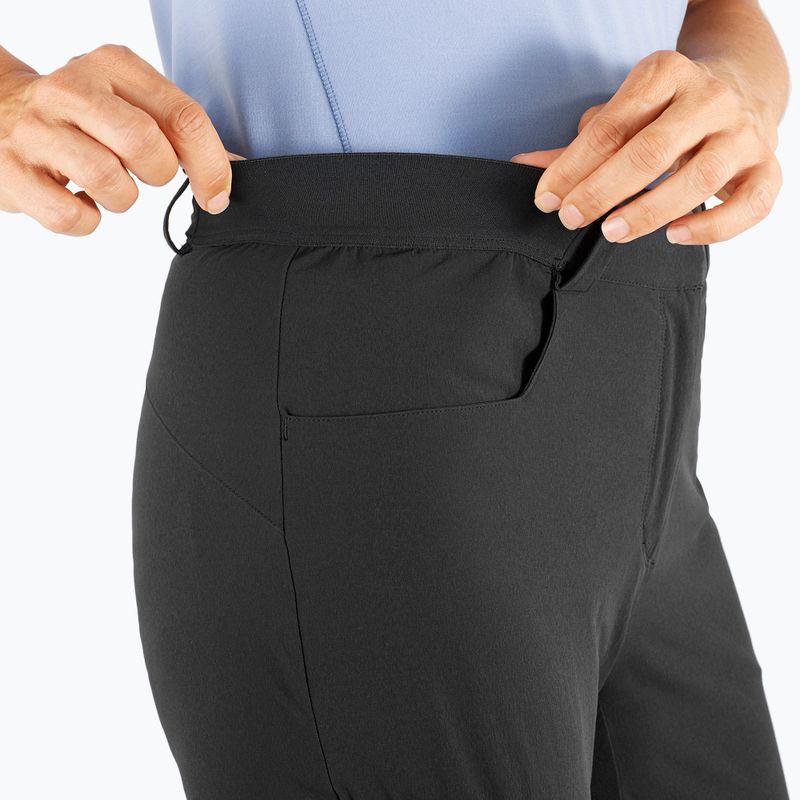 Pantaloni da trekking da donna Salomon Wayfarer nero profondo 3