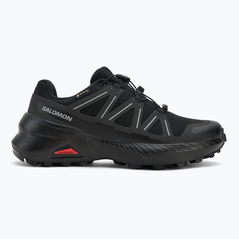 Scarpe da corsa da donna Salomon Speedcross Peak GTX nero/nero/fantasma 2