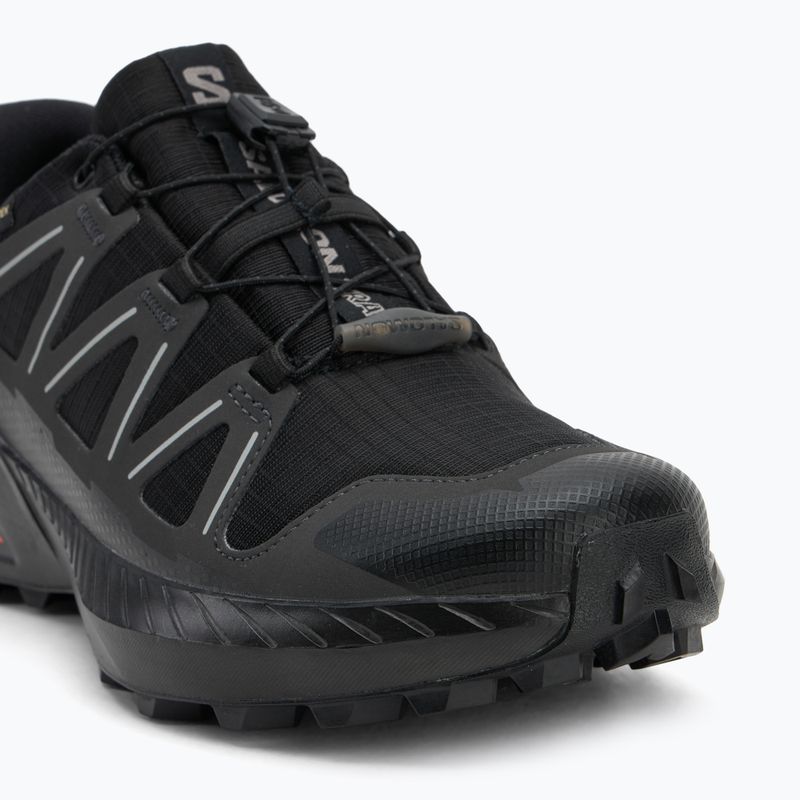 Scarpe da corsa da donna Salomon Speedcross Peak GTX nero/nero/fantasma 7