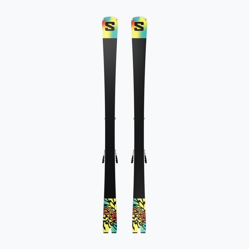 Sci da discesa Salomon Addikt Pro 76 + attacchi MI12 GW bianco/nero/capri breeze 2