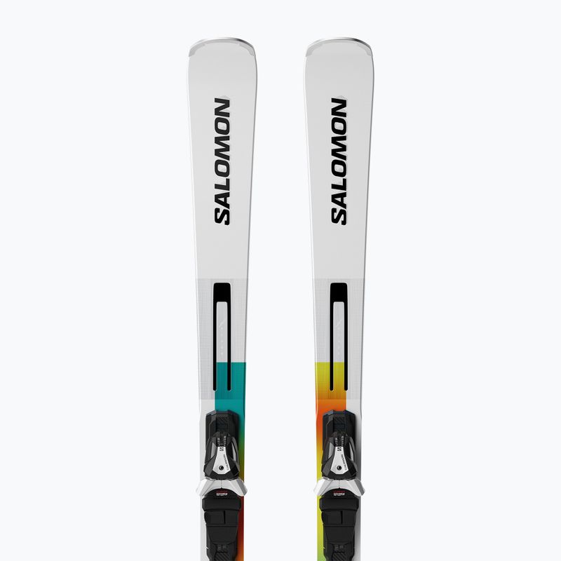 Sci da discesa Salomon Addikt Pro 76 + attacchi MI12 GW bianco/nero/capri breeze 4