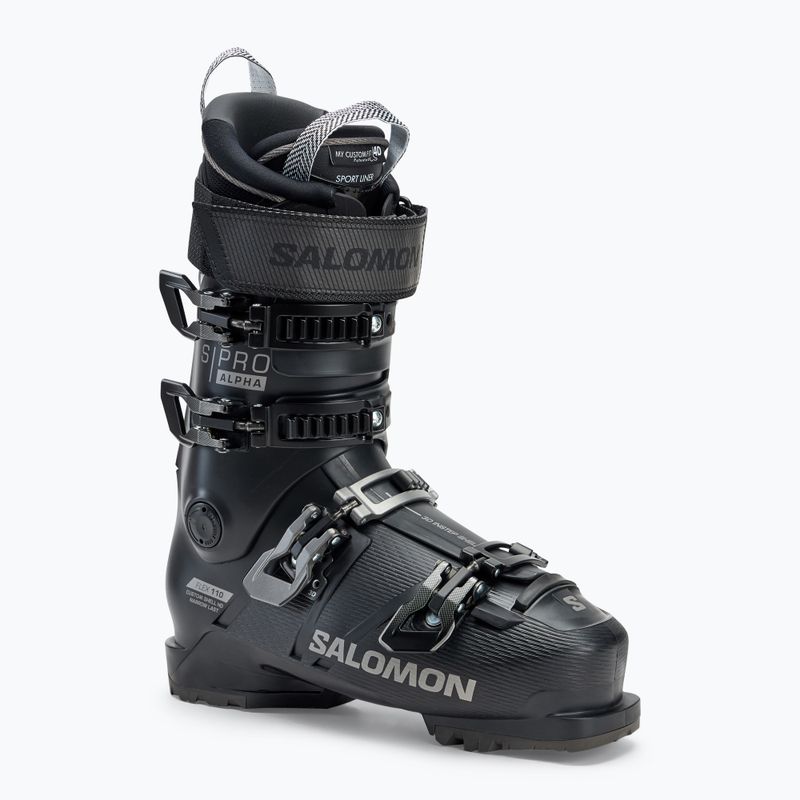 Scarponi da sci da uomo Salomon S/Pro Alpha 110 GW nero/grigio scuro met./nero