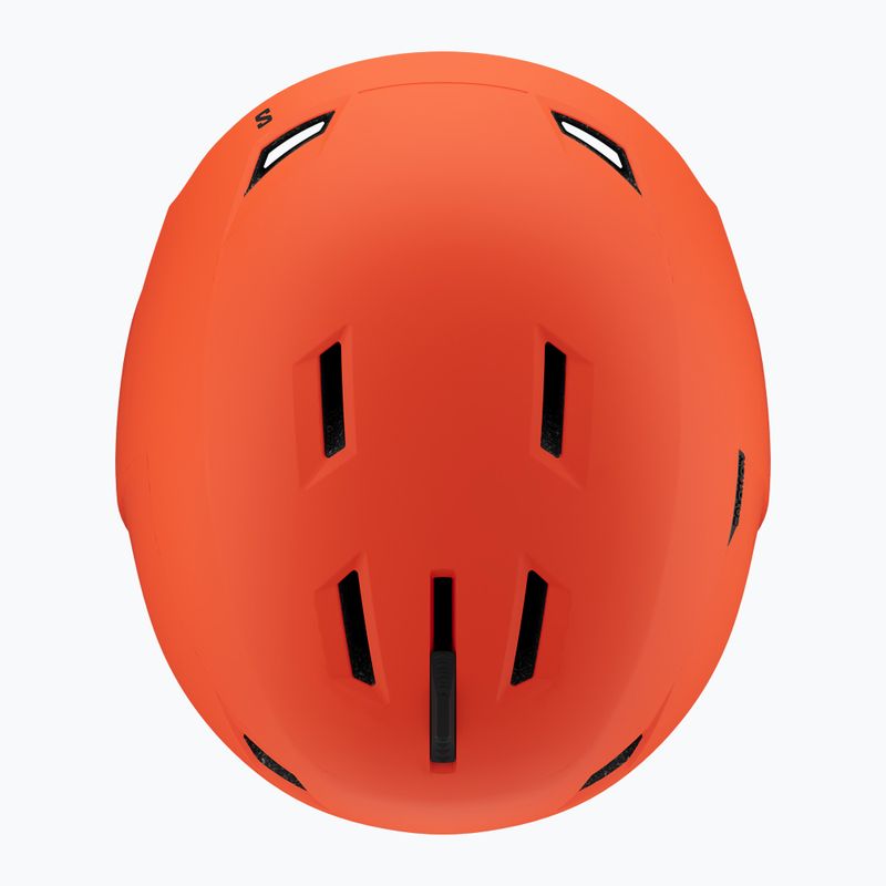 Casco da sci Salomon Pioneer LT pomodoro ciliegia 5