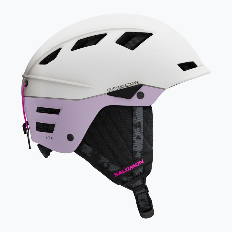 Casco da sci Salomon MTN Lab sera foschia/grigio viola 2