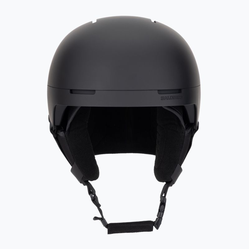 Casco da sci Salomon Brigade Round Fit black 2