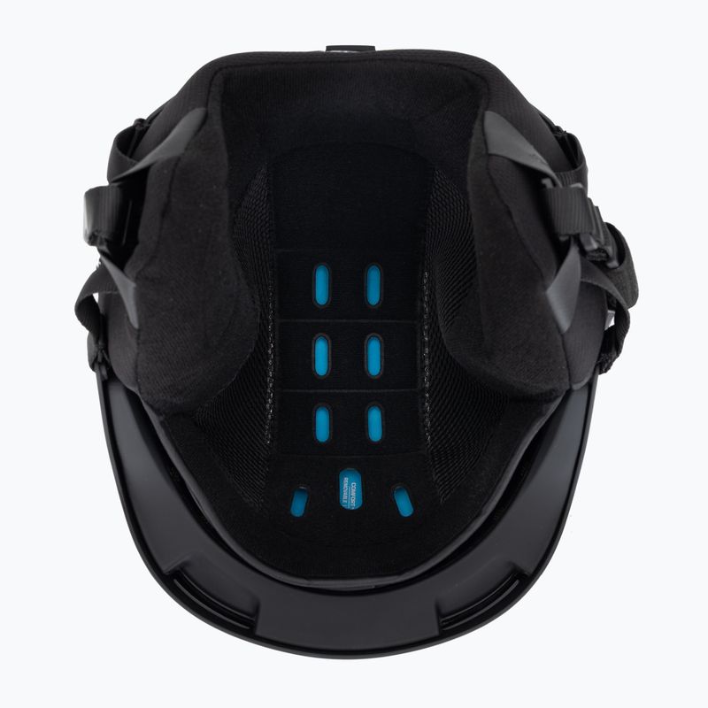 Casco da sci Salomon Brigade Round Fit black 5
