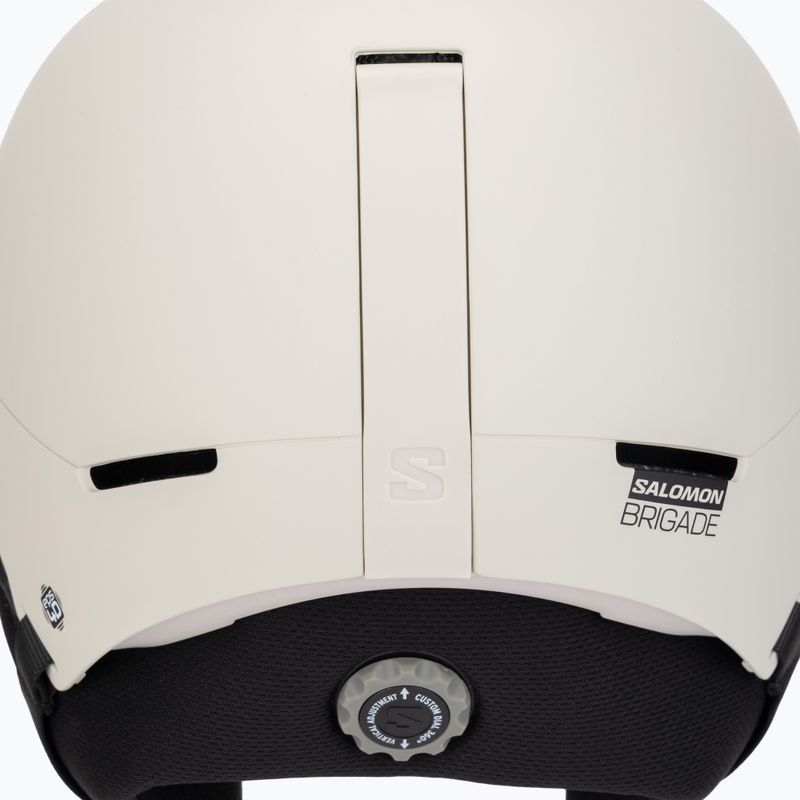 Casco da sci Salomon Brigade Round Fit rainy day 9