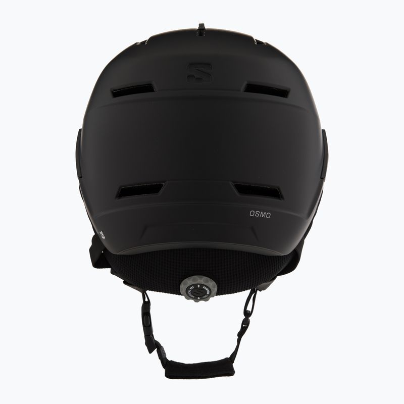 Casco da sci Salomon Osmo nero/arancio flash tonic 4
