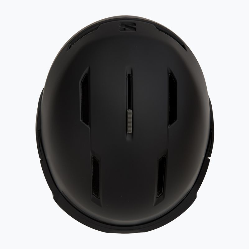 Casco da sci Salomon Osmo nero/arancio flash tonic 6