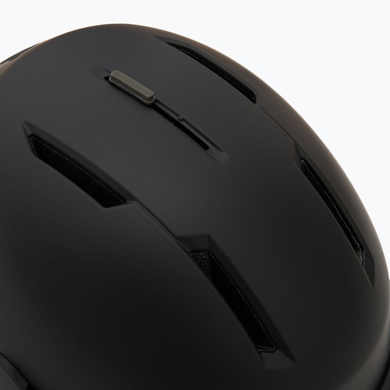 Casco da sci Salomon Osmo nero/arancio flash tonic 9