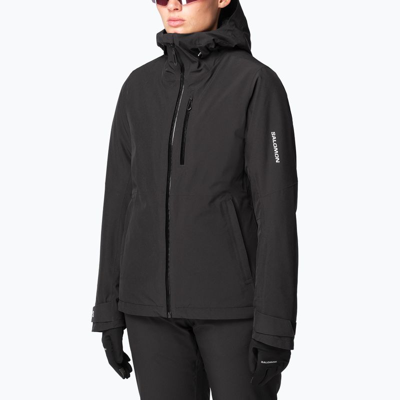 Giacca da sci da donna Salomon Highland deep black